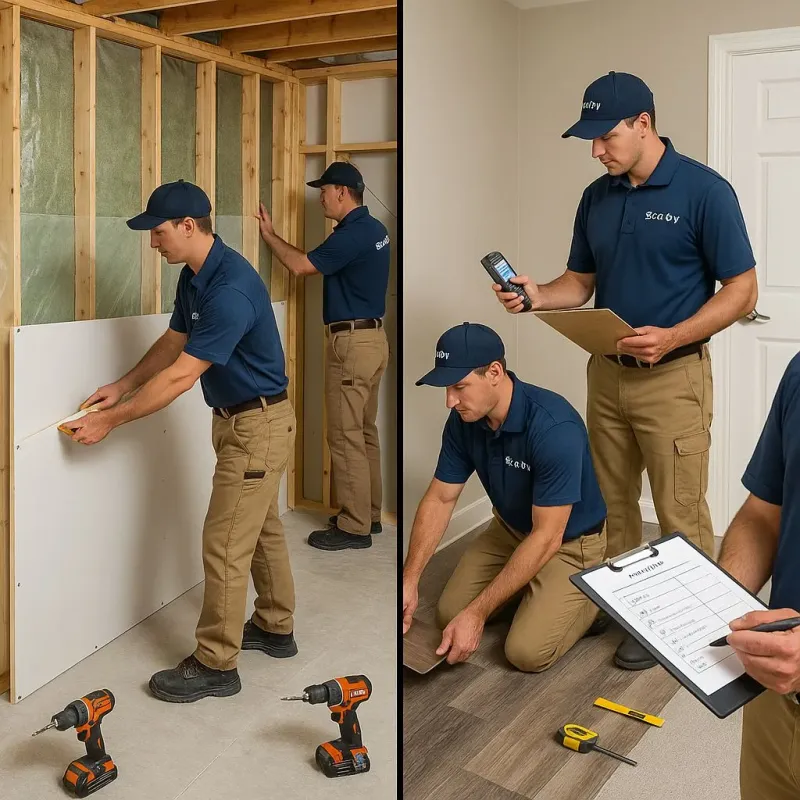 Repairs and Reconstruction process in Marshfield Hills, MA